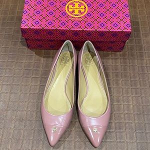 Tory Burch Fairford Flats in Pink Magnolia